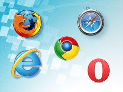 Browser logos