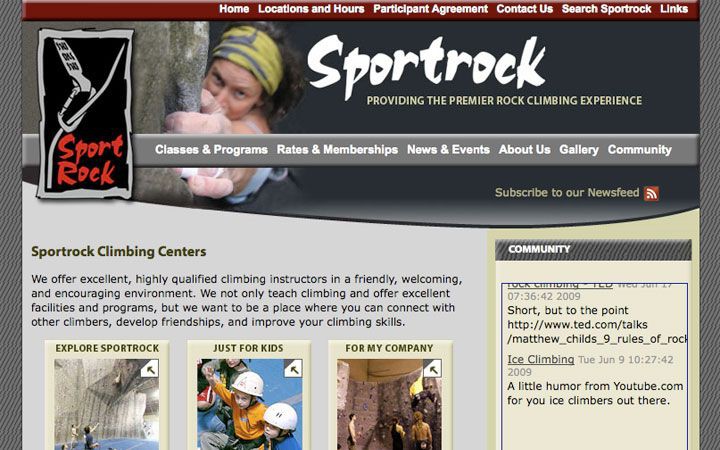 Sportrock Climbing Centers